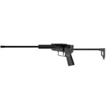 DKSA100 1 Dark Mountain Stowaway Rifle 5.7x28mm Single Shot 16" Threaded Barrel Black