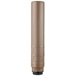 DNNOMAX33XEMAXBLK1 Dead Air Nomax 33 Silencer .33 Cal - FDE w/Xemax Adapter & 5/8-24 Muzzle Brake