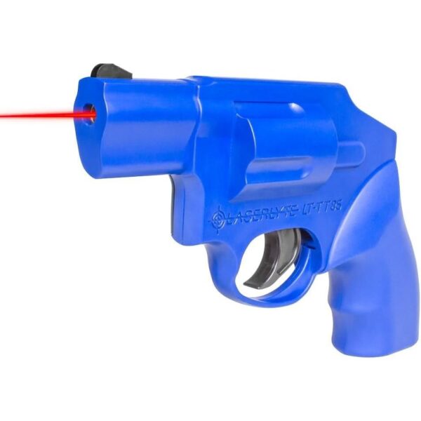 DYL0100023 1 LaserLyte Trigger Tyme Laser Trainer Handgun Snubby Blue