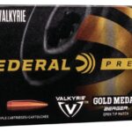 FAGM224VLKBH2 Federal Gold Medal Berger Rifle Ammunition .224 Valkyrie 80.5 gr OTM 2925 fps 20/ct