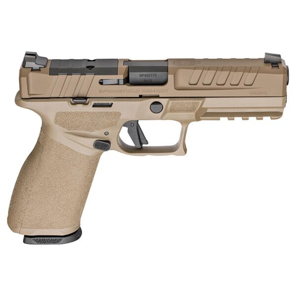 FKEC9459FLCU 1 Springfield Echelon Low Capacity Handgun 9mm Luger 10rd Magazines (2) 4.5" Barrel Desert FDE U-Dot Sights