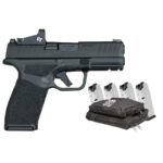 FKHCP9379BOSPCT11 Springfield Hellcat Pro Bundle w/CT-1500 Red Dot 9mm Luger 15rd magazines(5) 3.7" Barrel Range Bag