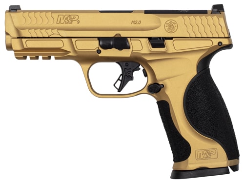 Smith & Wesson M&P9 M2.0 Metal 9mm 4.25-inch Gold Cerakote pistol