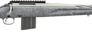 Ruger American Gen II .22 ARC 20-inch fluted threaded barrel gray splatter synthetic stock