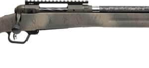 Savage 110 Pro Pursuit .308 Win rifle with 20 inch carbon fiber wrapped barrel and camo synthetic stock