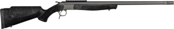 GCR6806TB CVA SCOUT TD 45-70 25" W/RAIL - & BRAKE TUNGSTEN/BLACK WEB