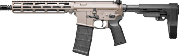 GV31100916618 LEFT VKTR VK1 PISTOL 5.56 NATO - 10.5" PISTOL FDE SBA3 BRACE