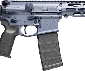 VKTR VK1P 10.5in .223 REM/5.56 NATO pistol in sniper grey with SBA3 brace