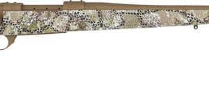 Weatherby Vanguard Badlands .30-06 Springfield rifle Burnt Bronze Cerakote Approach camo Monte Carlo stock