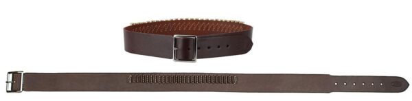 HT1451M Hunter Leather Cartridge Belt .45 Caliber 34" - 39" Medium Antique Brown