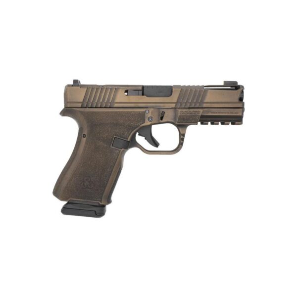 IRBROFLP9MMBB1 Black Rain Frontline+ Handgun 9mm Luger 15rd Magazine 3.75" Barrel Burnt Bronze Battleworn Finish Optic Ready