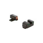 KQSG817 1 Ameriglo Trooper Tritium Handgun Sight Set for Sig with #6 Front and #8 Rear Green Rear Green with Orange Front