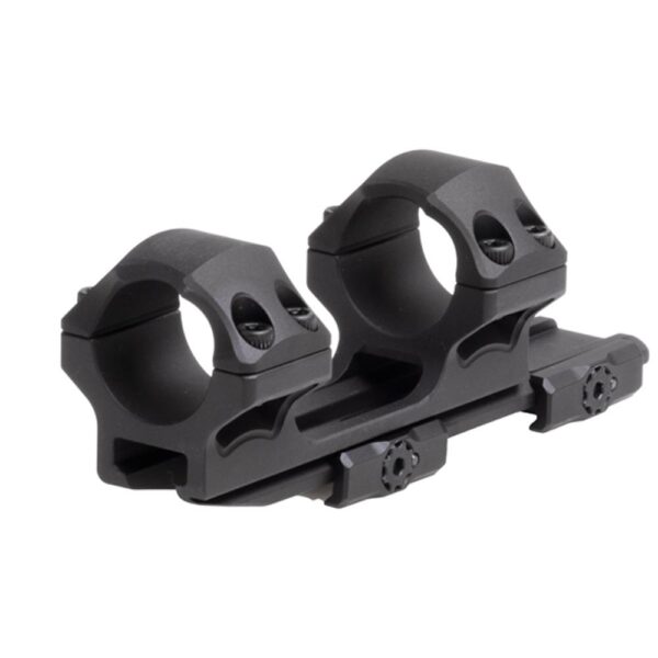 LIAIR11834Q Leapers 1-Piece UTG ACCU-SYNC QR Cantilever Mount 1" Medium 34mm Offset - Matte Black