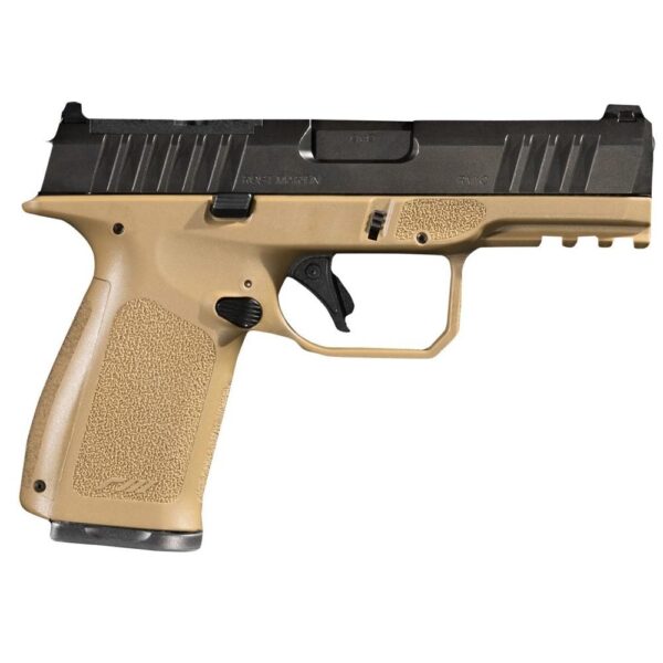 MMRM1CFDEOSP10 1 Rost Martin RM1C Handgun 9mm Luger 10rd (2) Magazines 4" Barrel FDE Optics Ready