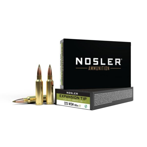 NO40146 1 ETA - 325 WSM 180GR ETip SP 20CT Ammunition