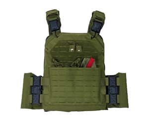 NCSTAR QR LC PLT CARRIER MED-2XL GRN