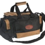 OC28110 The Outdoor Connection Deluxe Range Bag - Black/Tan