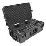 SKB3I 3016 10B M 1 SKB I-SERIES HANDGUN CASE 12 GUN BLK