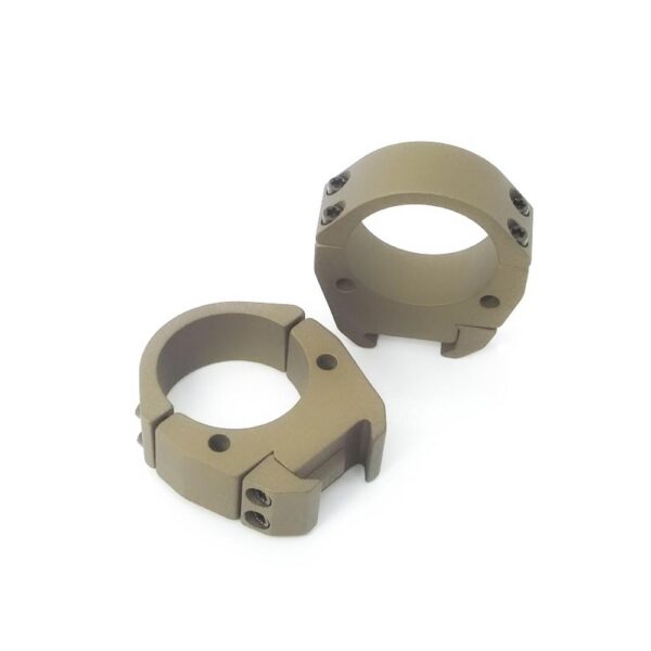 TJTMS10HBB 1 Talley Modern Sporting Scope Rings 1" High Burnt Bronze