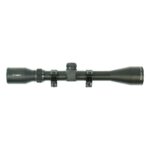 VL9810136 1 2024 Viridian Rifle Scope 4-12x40 R4 Black with Rings Retail Box