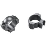 WE49217 1 Weaver Grand Slam .22 Cal Tip-Off Ringmounts (Top Mount) Medium Matte (Clamshell)