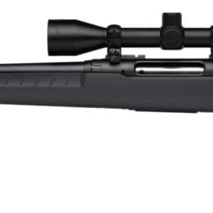 Savage AXIS 2 XP 6.5 Creedmoor left-hand rifle with gray synthetic stock and 3-9x40 scope