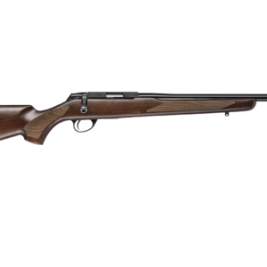 Tikka T1X .22 LR bolt-action rifle 16in threaded barrel walnut stock blued finish