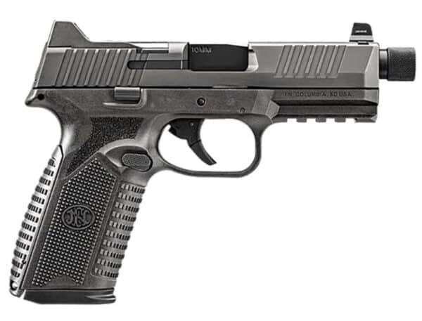 FN 510 Tactical 10mm gray polymer frame stainless slide 4.71 inch threaded barrel