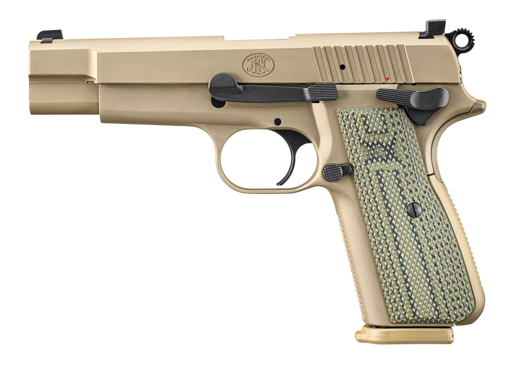 FN High Power 9mm pistol Flat Dark Earth 4.7 inch