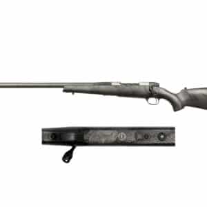 Weatherby MARK V BC Guide Ti left-hand 6.5mm Creedmoor rifle in graphite black Cerakote
