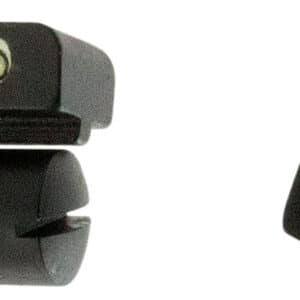 Meprolight USA 227713101 Tru-Dot Adjustable Sights  Green Tritium White Outline Front Sight-Green Tritium White Outline Rear Sight Smith & Wesson K/L/N Frames