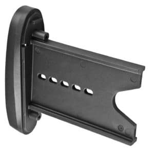 Magpul MAG318-BLK Hunter/SGA OEM Butt Pad Adapter made of Polymer with Black Finish for Mossberg, Remington