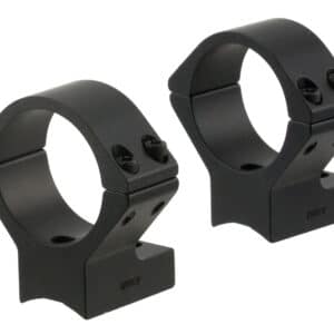 Talley 950725 Savage Scope Mount/Ring Combo Black Anodized 1"