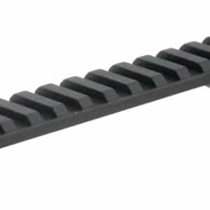 Talley POO252705 Weatherby Mark-V Accumark Picatinny Rail  Black Anodized Magnum Action 0 MOA