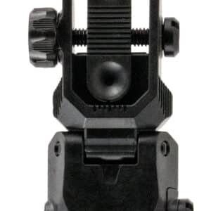 Kriss USA DARSBL00 Defiance Rear Flip-Up Black AR-15 Low Profile Steel
