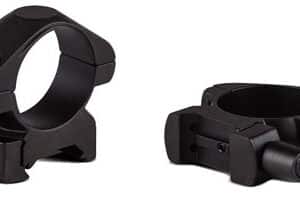Konus 7410 Steel Rings  Matte Black 30mm Quick Release Medium 0 MOA