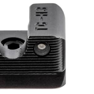 TruGlo TG231Z1C Tritium Pro  Black | Green Tritium Orange Outline Front Sight Green Tritium Rear Sight