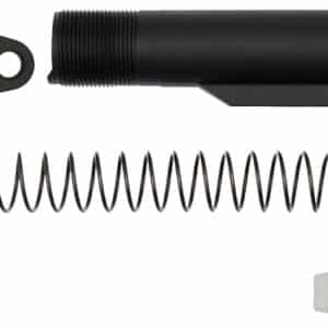 CMC Triggers 81626 Carbine Buffer Tube Kit Mil-Spec 6 Position AR-15 Black Anodized 7075-T6 Aluminum