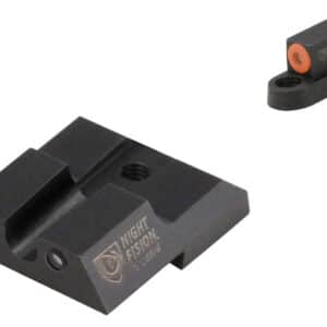 Night Fision CZU076007OGZG Tritium Night Sights For CZ-USA  Green Tritium Orange Outline Front Sight-Green Tritium Black Outline Rear Sight CZ P-07/P-09