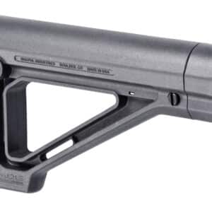 Magpul MAG480-GRY MOE Carbine Stock Fixed Stealth Gray Synthetic for  AR-15, M16, M4 with Mil-Spec Tube (Tube Not Included)