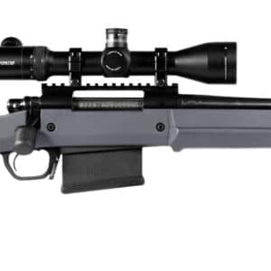 Magpul MAG483-GRY Hunter 700 Stock Fixed with Aluminum Bedding & Adjustable Comb Stealth Gray Synthetic for Remington 700 LA