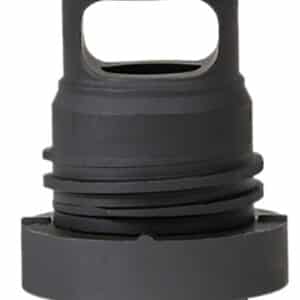 Yankee Hill 3102-1MB-24A Mini Phantom Q.D. Muzzle Brake Black Melonite Steel with 5/8"-24 tpi Threads & 1.60" OAL for 30 Cal AR-Platform