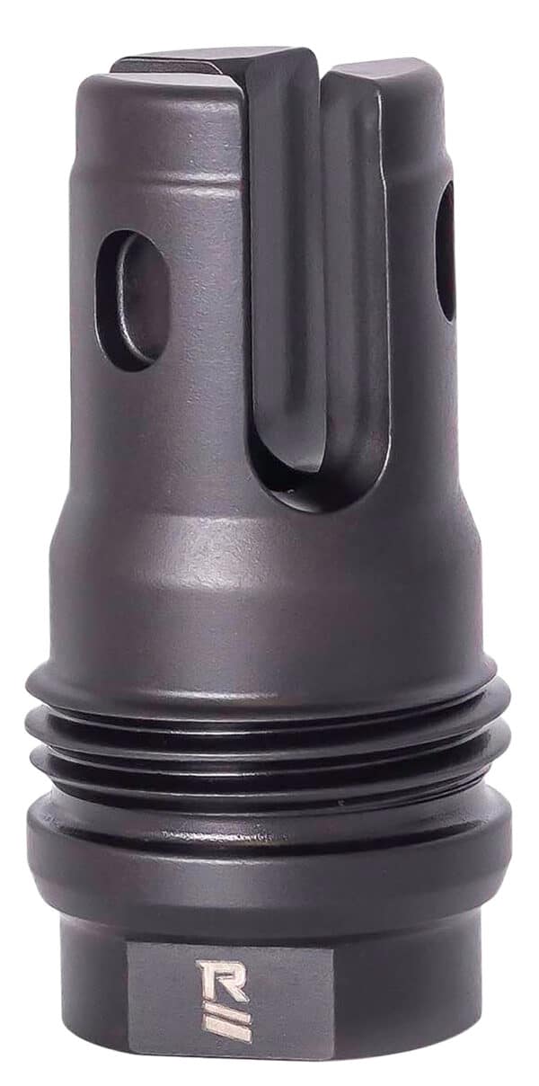 Rugged Suppressor FH012 R3 Flash Mitigation System Black with M18x1 tpi Threads & 2.13" OAL for 7.62mm Radiant762, Surge762, Razor762 & Micro30 Suppressors