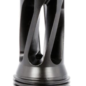 Huxwrx 1677 QD 556 Flash Hider Black with 1/2"-28 tpi Threads,  2.30" OAL & 1.20" Diameter for 5.56x45mm NATO AR-Platform