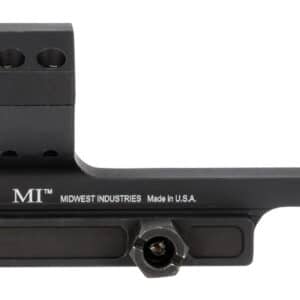 Midwest Industries MISM1G2 Gen 2 MI Scope Mount/Ring Combo Black Hardcoat Anodized