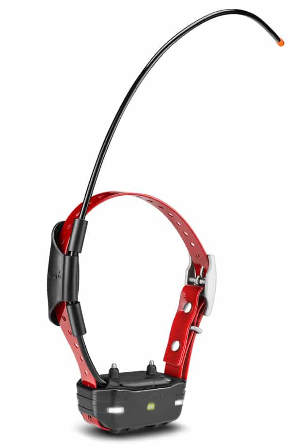 Garmin 0100120920 TB10 Dog Device Collar Red w/Tri-Tronics, Remote Operated LED Beacon Lights, Built-In BarkLimiter Rechargeable Li-ion 4 Mile Range