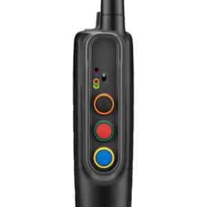 Garmin 0100120100 Pro 70 Handheld Black w/BarkLimiter, 1-Hand Operation, Color Coated Buttons Rechargeable Li-ion Up to 6 Dogs 1 Mile Range