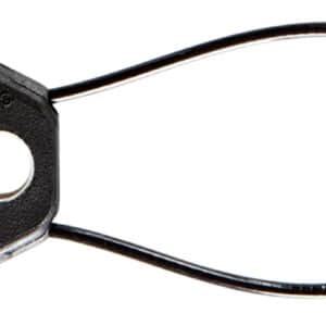 Blue Force Gear UWLPBP275BK UWL  Black 2.75" Push Button Nylon/Stainless Steel