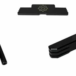 Cross Armory CRG5OKBK 3 Piece Kit  Extended Compatible w/ Glock 17/19/26/34 Gen5 Black Steel/Aluminum