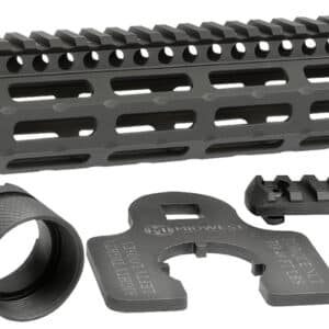 Midwest Industries MIG4M12625 Tactical G4M Handguard AR-15 Black Hardcoat Anodized Black 12.6" 6061-T6 Aluminum M-LOK